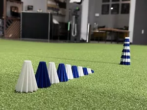 Wave Indoor Golf Tees - Picture 1 of 9