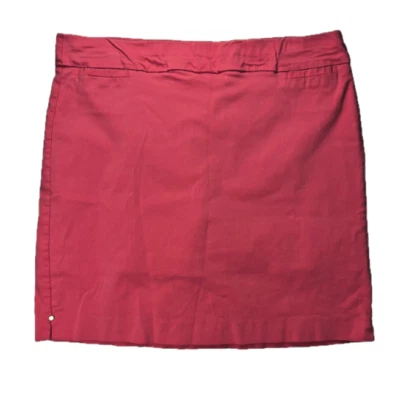 Kim Rogers - Mujer Talla 16 Skort Coral Rosa Elastizado Cintura Pulón 3" Entrepierna Foto 1 de 4