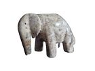 Fossil Stone Marble Elephant Tea Light Holder Heavy Rare Collectable Dec 1999P