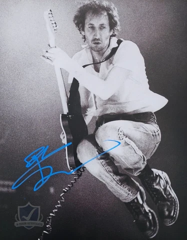 Pete Townshend Signed 11x14 Photo ACOA Certified SA18538 Cover