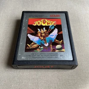 Joust (Atari 2600 1983 Clean Tested) Video Game Cartridge ONLY Arcade 2691 VTG - Picture 1 of 7