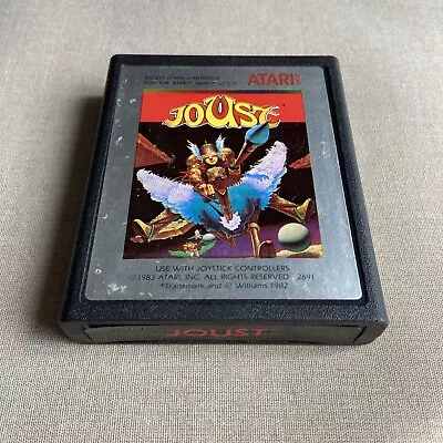 Joust (Atari 2600 1983 Clean Tested) Video Game Cartridge ONLY Arcade 2691 VTG - Image 1 of 4