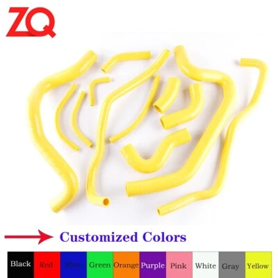 For Toyota MR2 MK1 AW11 Chassis 4A-GE MT 1984-1989 Silicone Radiator Yellow Hose - Изображение 1 из 4