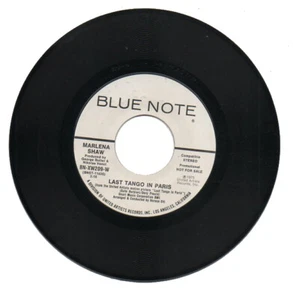 MARLENA SHAW 45 RPM Promo Record "LAST TANGO IN PARIS" Stereo/Mono MINT! - Picture 1 of 2