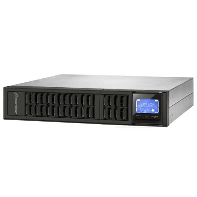 BlueWalker PowerWalker VFI 3000 CRM LCD USV schwarz 3000VA 2400W SNMP Slot Ready - Bild 1 von 3