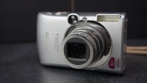 Canon Digital IXUS 970 IS 10.0MP Digital Camera - Silver - Picture 1 of 9