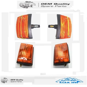 Set 4 Indicadores Delanteros Traseros Naranja Piaggio Vespa Pk 50 S - Pk 125 S - Imagen 1 de 5