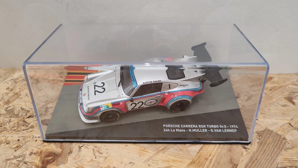 Porsche Carrera RSR Turbo Gr.5 1974 24 H Le Mans Edicola scala 1/43 - Immagine 1 di 1