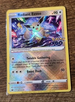 Radiant Eevee - SWSH230 Promo Holo  Pokemon SWSH: Sword & Shield Promo Cards - Image 1 of 2