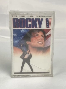 ROCKY V 5 Vintage Cassette Tape Movie Soundtrack Factory Sealed - Picture 1 of 5