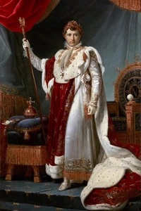 Napoleon in Coronation Robes Francois Gerard Portrait Painting Poster Print - Picture 1 of 2