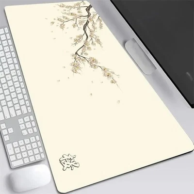 Japan Sakura XXL Gaming Mouse Pad Non-Slip Desk Mat Cherry Blossom Desk Carpet - Image 1 of 4