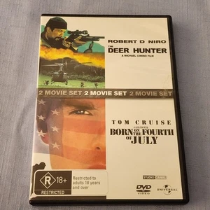 The Deer Hunter / Born On The Fourth Of July (2 DVD 2010) Region 4 Free Postage - Picture 1 of 6