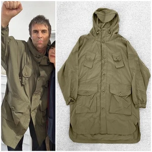 YMC Pala Ripstop Poncho BNWT | S/M | FW23 Liam Gallagher Oasis Parka Khaki NEW - Picture 1 of 5