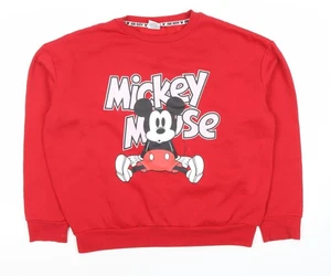 Sudadera roja de Mickey Mouse Primark para mujer talla 14 - Imagen 1 de 12