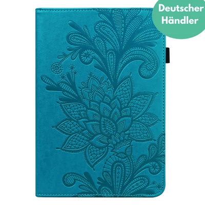 Hülle für Samsung Galaxy Tab A11 + 9H Schutzglas Panzerfolie Tasche Klapphülle  - Bild 1 von 4