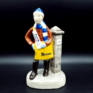 Clayanger Figurine Leicester Mercury Paper Boy Read all about it Ornament C1970s - Picture 1 of 15