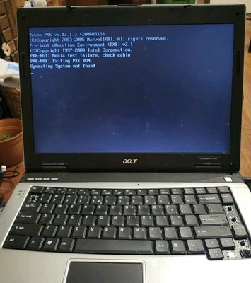 Portátil Acer TravelMate 2480 Intel Celeron M para piezas  Foto 1 de 4