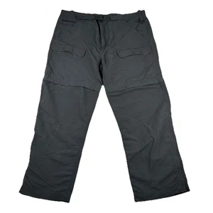 North Face Herren Short Court Convertible Wanderhose kurz schwarz XL 40*30 mit Gürtel - Bild 1 von 9