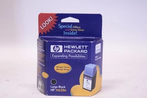Oryginalny OEM HP 51626A 26 Duży czarny atrament Catridge zapieczętowany - Zdjęcie 1 z 6