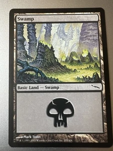 Swamp #295 (NM) Mirrodin Common MRD Magic the Gathering MTG  - Picture 1 of 2