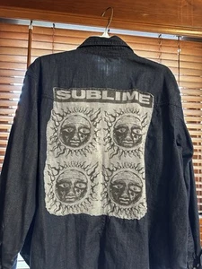 Sublime Jean Long Sleeve Shirt Hand Made xl  - Picture 1 of 5
