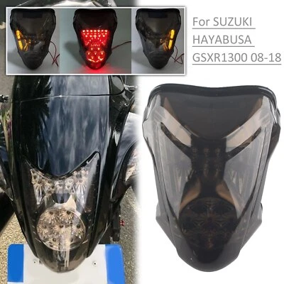 For Suzuki Hayabusa GSX1300R (Gen 2) 2008-2020 Tail Light Brake Turn Signal LED - Image 1 of 4