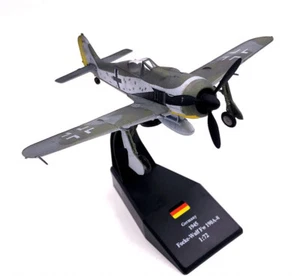 1/72 Wltk German Luftwaffe Focke-Wulf FW190A-8 Shrike Fighter Diecast Model Toy - Picture 1 of 7
