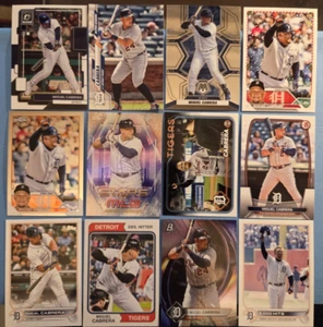 MIGUEL CABRERA 12 Card Lot Insert 2X MVP Detroit Tigers Collection 3,000 Hits - Picture 1 of 4