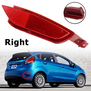 Right Rear RH Bumper Reflector Tail Fog Light for Ford Fiesta MK7 O/S Lamp Lens - Picture 1 of 8