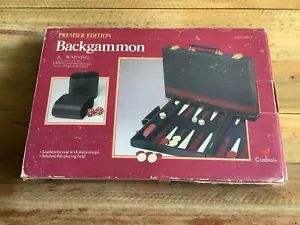 HERMOSO JUEGO GRANDE BACKGAMMON ADTACHE ESTUCHE COMPLETO en CAJA ORIGINAL - Imagen 1 de 18