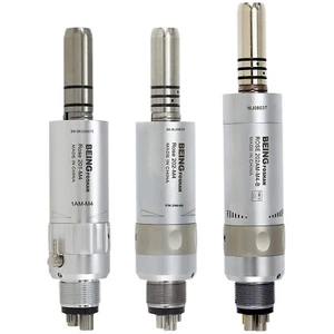 BEING Dental Slow Speed Handpiece Air Motor 4 6 Hole LED External Internal Water - Picture 1 of 70