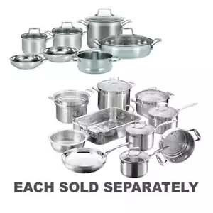 Scanpan Impact Cookware Set Contemporary Satin Finish Inside Mirror Polish - Imagen 1 de 5