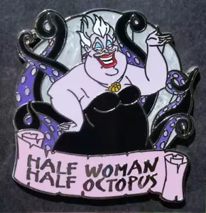 Spilla WDW Disney Mickey's Circus Sinister Sideshow Mistero Ursula Polpo Donna - Foto 1 di 1