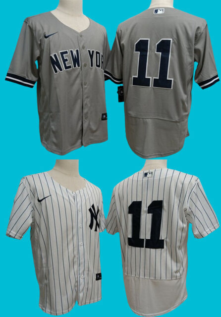 Camiseta Béisbol Hombre MLB Fielder Jersey New York Yankees Blanco/Azul