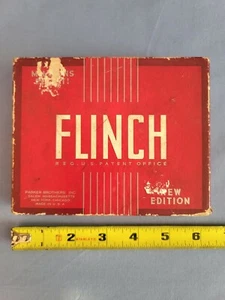 Juego de cartas Flinch vintage de 1930 caja original e instrucciones - Imagen 1 de 3