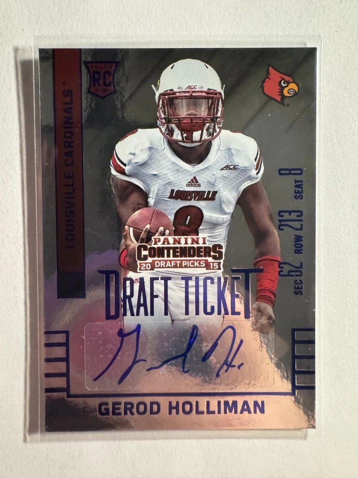 K255,611 - 2015 Panini Contenders Draft Picks #189 Gerod Holliman Auto RC - Image 1 of 1