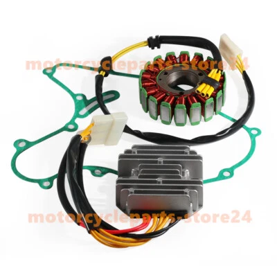 STATOR +REGULATOR RECTIFIER +GASKET for Bajaj Pulsar NS200 RS200 (BS6) 2021-2023 - Image 1 of 4