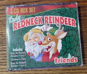 Rudy the Redneck Reindeer & Friends 3 CD Box Set 2006 Christmas Humor NEW Sealed - Picture 1 of 2