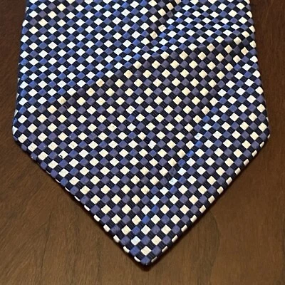 Corbata Joseph & Lyman azul 100 % seda para hombre hecha en China Foto 1 de 4