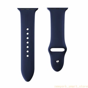 Silicone Band Strap For Apple Watch iWatch Ultra 3 2 SE 11 10 9 8 7 6 54 38-49mm - Picture 1 of 18