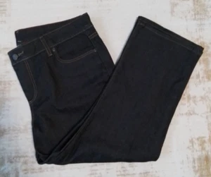 Talbots Crop Flare Jeans Womens Size 14p/32 Signature Dark Wash NWT - Picture 1 of 8