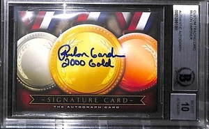 RULON GARDNER SIGNED SIGNATURE CARD BAS COA OLYMPIC WRESTLER GEM MINT 10 AUTO - Picture 1 of 4