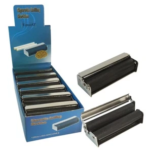 Wickler Rollbox Drehmaschine Zigaretten Tabak Roller plus 2 Gas Feuerzeuge No 25 - Bild 1 von 4