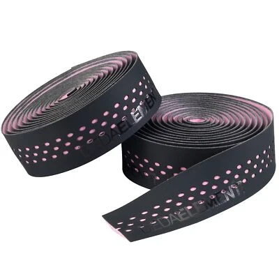 DEDA Elementi Presa Handlebar Tape, Black/Pink, One Size - Image 1 of 2