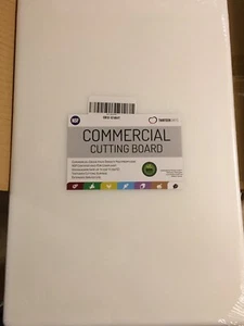 Thirteen Chefs Commercial Grade Polypropylene Cutting Board 12" x 18" x 1/2" NEW - Picture 1 of 2