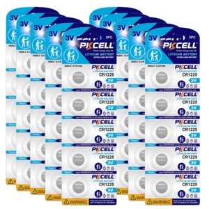 50x CR1225 BR1225 3V Lithium Batteries Button Cell for Thermometer - Picture 1 of 6