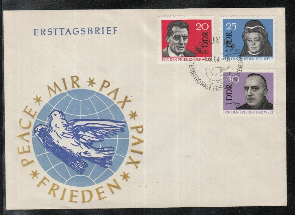 DC 02 ) DDR East Germany 1964 - For the world peace - Image 1 of 1