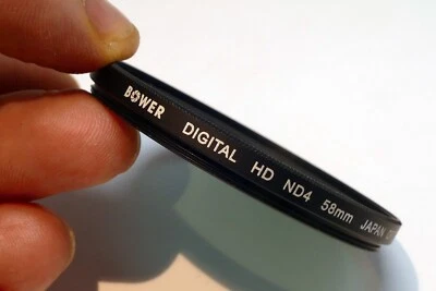 Bower Digital ND4 NDX4 58mm lens filter Neutral density thin profile wide angle - Image 1 of 4