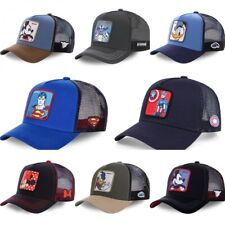 Cartoon Net Cap Sun Protection Baseball Cap Trucker Snapback Mesh Hip-Hop Hat